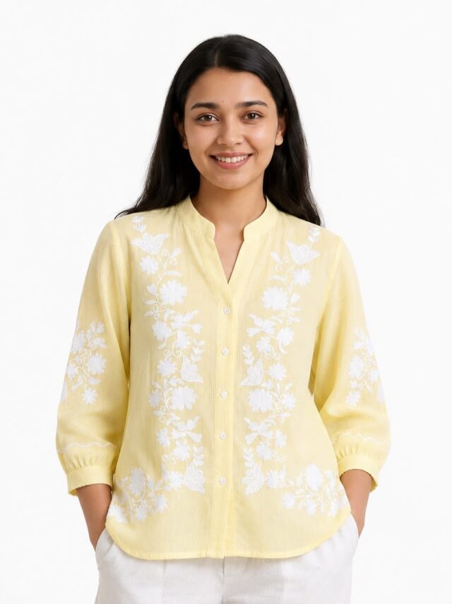 Embroidered Top 01